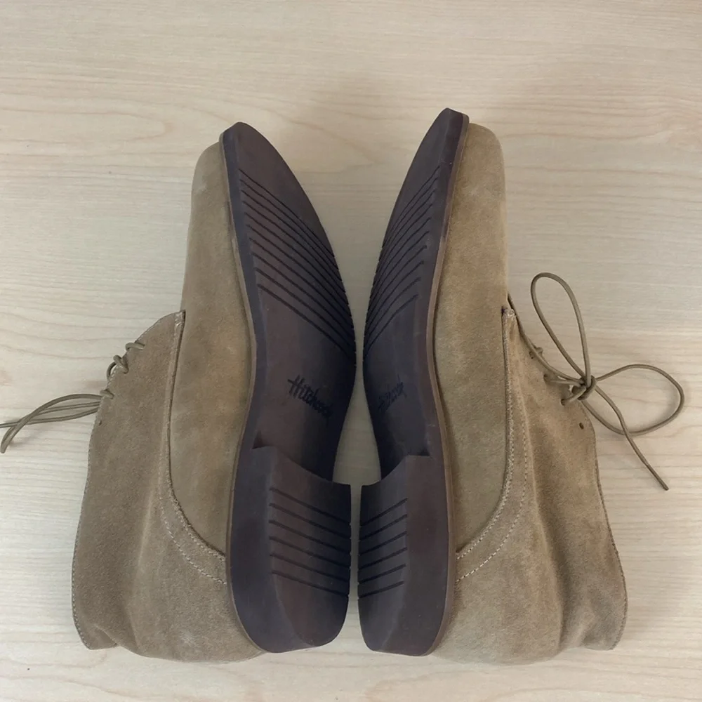 Hitchcock Kent Tan Suede Chukka Boot Size 9.5 Wide